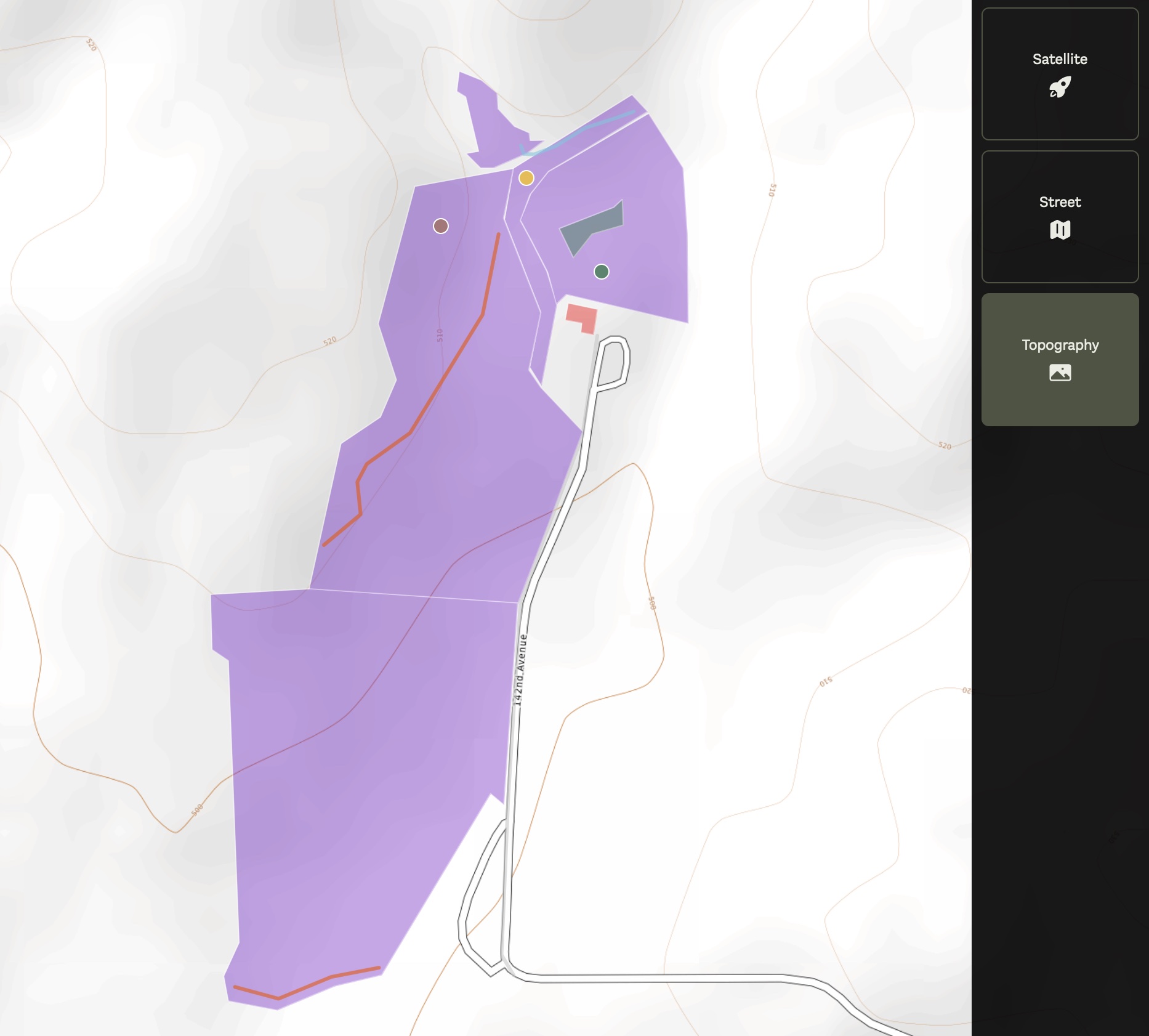 Maps - Topography Map Base