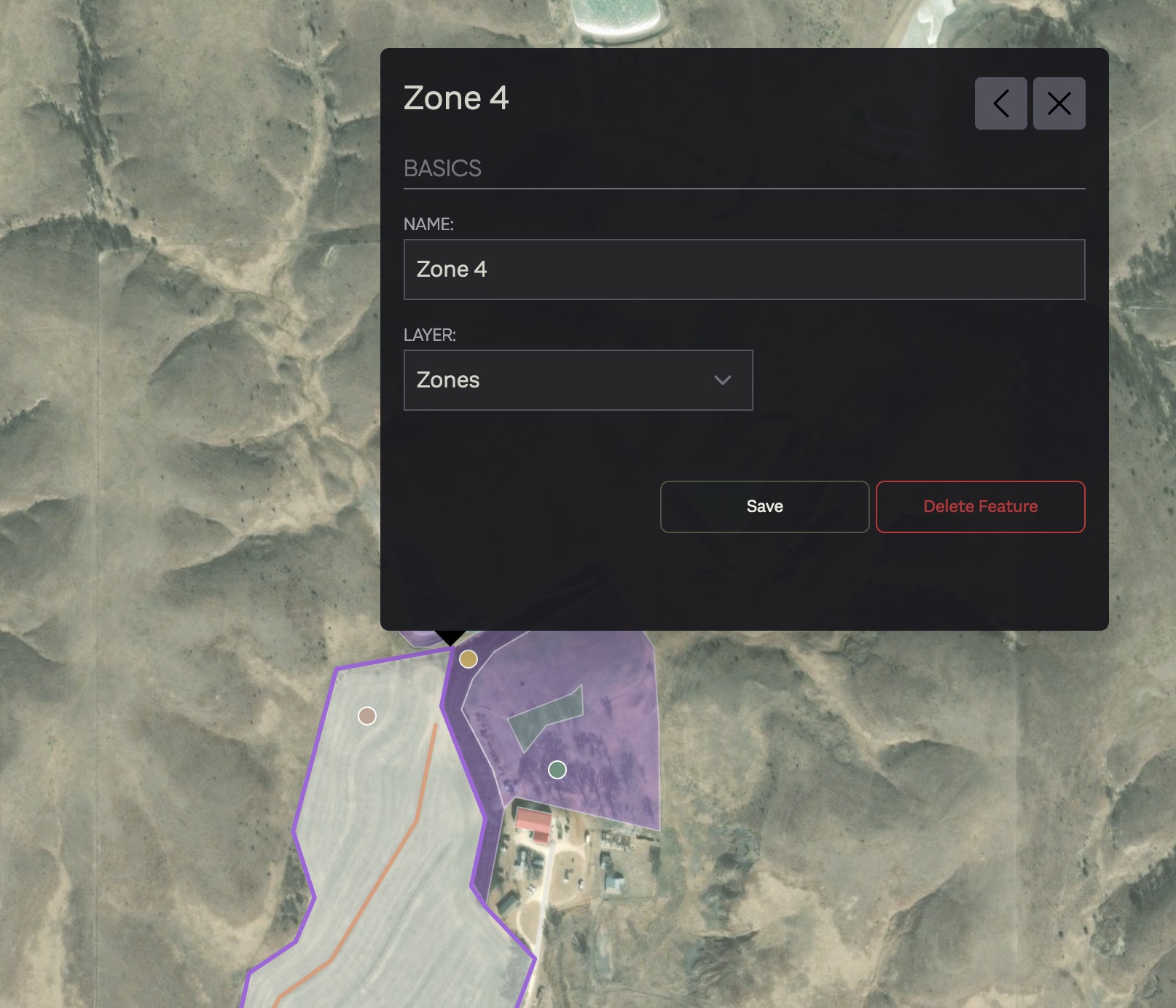 Maps - Feature Settings